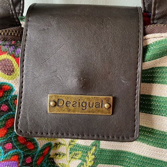 Desigual Purse Embroidered Floral Bag - Picture 2 of 9